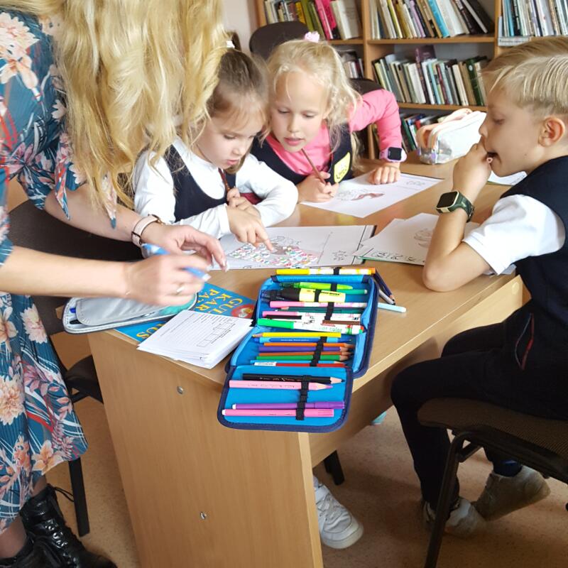 2020-10-08 Pirmokai svečiavosi knygų namuose (2)
