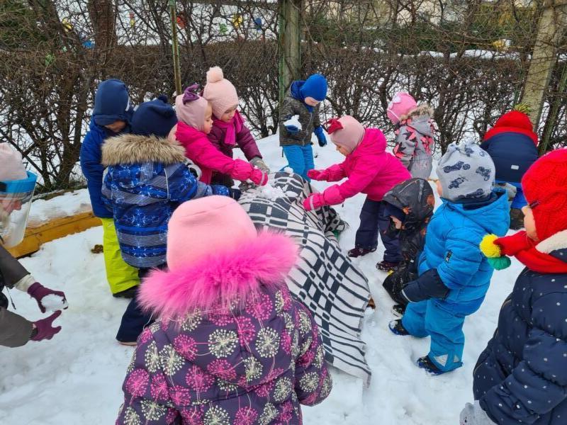 2021-01-25 Vaikai paminėjo žiemos vidurį – Pusiaužiemį (1)