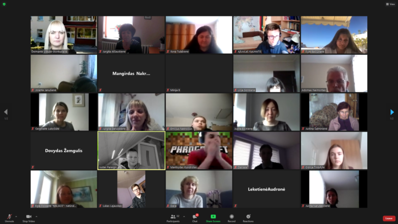 2021-02-23 Regioninė gamtamokslinė viktorina „Žinau, dalinuosi, bendrauju“ (1)