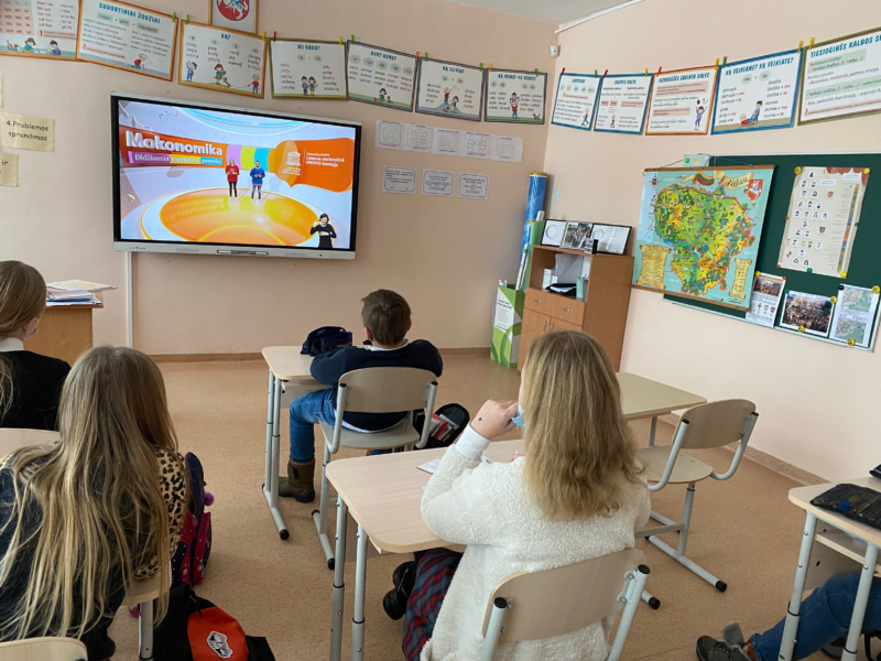 2022-02-07 Dalyvavimas didžiausioje nuotolinėje pamokoje (1)