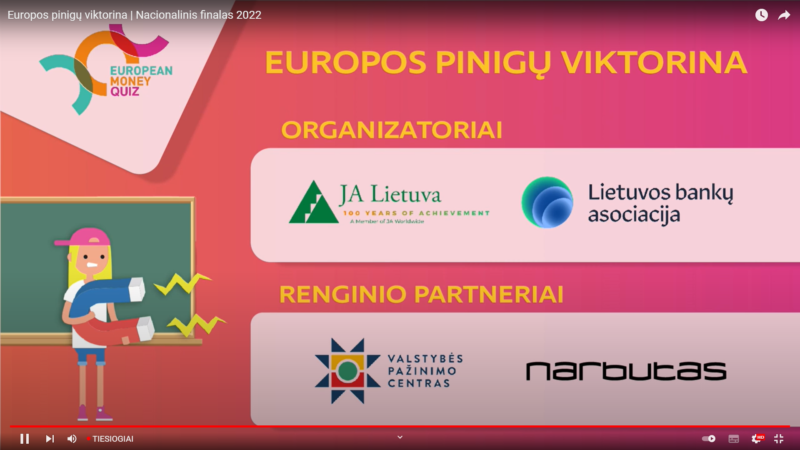 2022-03-10 Mokyklos mokiniai – Europos pinigų viktorinos nacionalinio turo dalyviai (3)